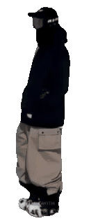 Elastic Baggy Skiing Pants