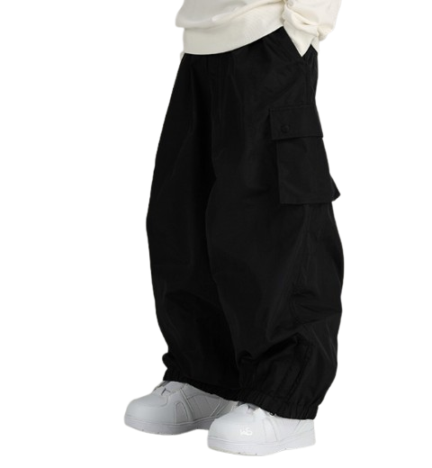 Elastic Baggy Skiing Pants