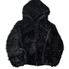 Zip-Up Hoodie With Reversible Fur