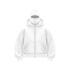 Zip-Up Hoodie With Mask Over Head