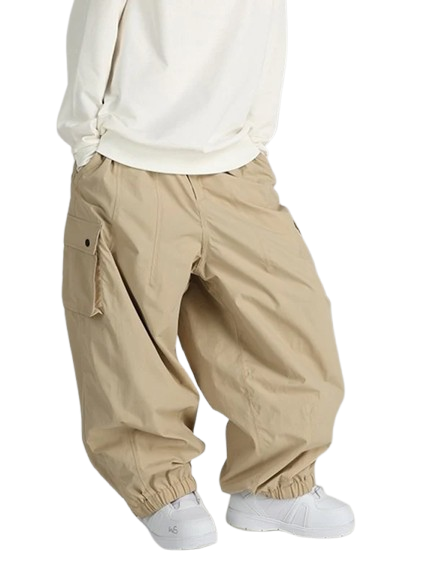 Elastic Baggy Skiing Pants