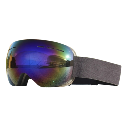 Large Spherical Ski Goggles